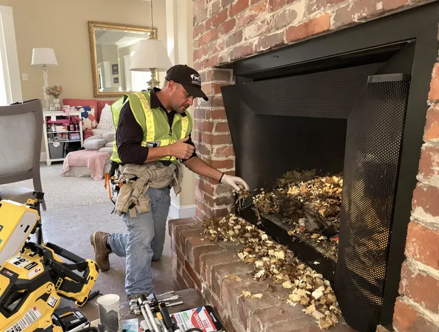 Safe screening installation by Torrington Chimney Sweep in Torrington, CT