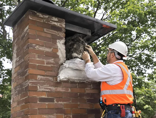 Humane removal of debris and animals by Torrington Chimney Sweep in Torrington, CT