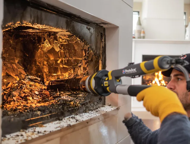 Professional chimney cleaning by Torrington Chimney Sweep in Torrington, CT