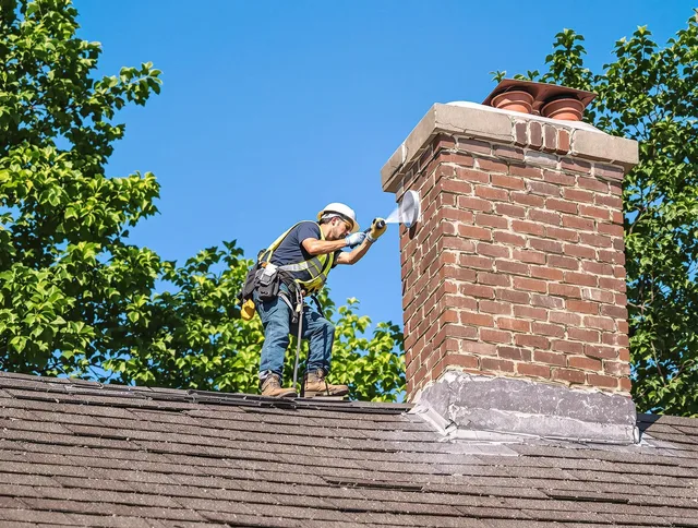 Torrington Chimney Sweep performing an inspection with advanced tools in Torrington, CT
