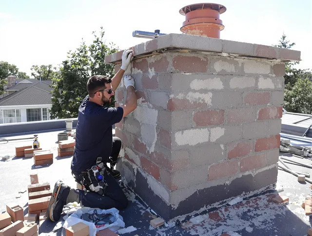 Advanced chimney repair process by Torrington Chimney Sweep in Torrington, CT